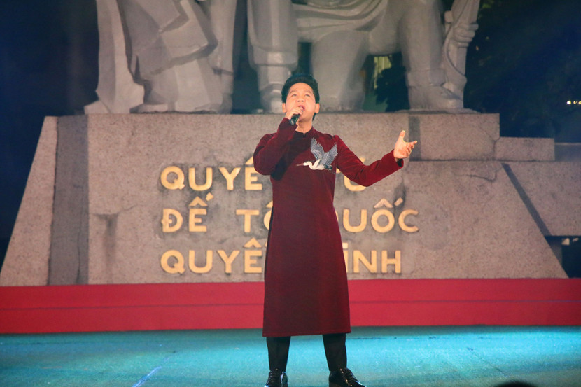 Ca sĩ Trọng Tấn góp mặt trong đêm nghệ thuật "Hào khí Thăng Long"