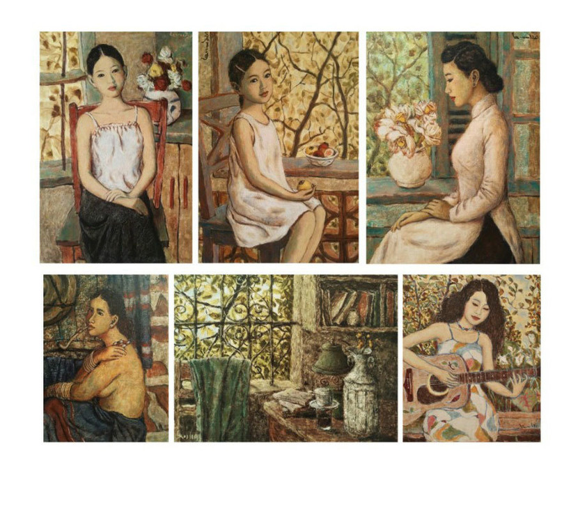 Tác phẩm của họa sĩ Nguyễn Lê Anh