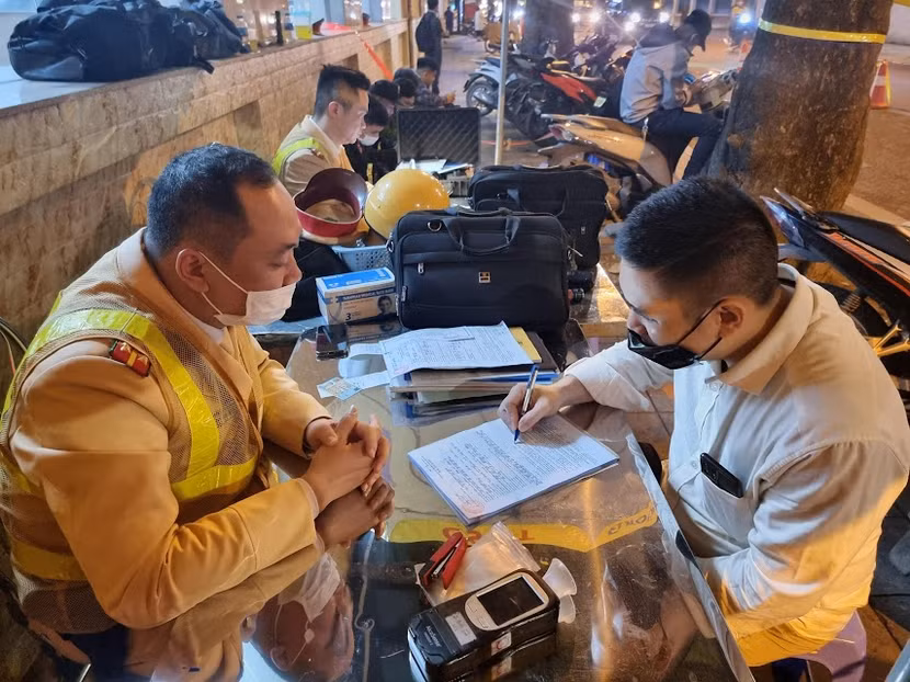 Gần 90 trường hợp bị xử phạt vi phạm nồng độ cồn