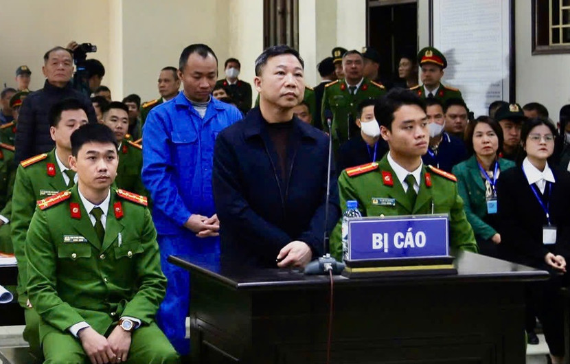 Bị cáo Lưu Bình Nhưỡng, Lê Thanh Vân và bị cáo liên quan.