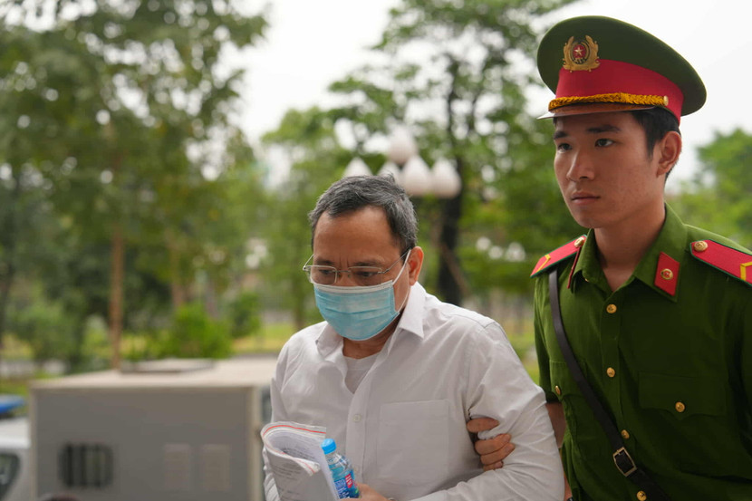 Bị cáo Nguyễn Danh Sơn - cựu Giám đốc Công ty mua bán điện, thuộc EVN