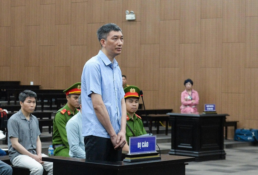 Bị cáo Trịnh Văn Đoàn - cựu Chuyên viên Cục Điều tiết điện lực