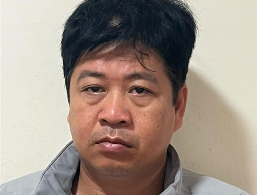 Bị can Đặng Trung Hoành - cựu Chánh Văn phòng Huyện ủy Mang Thít