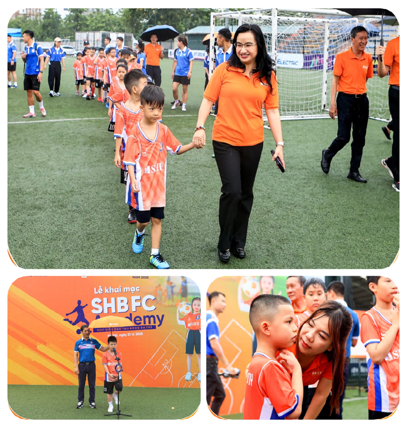 Lãnh đạo SHB luôn coi con em CBNV như con cháu trong nhà Lãnh đạo SHB luôn coi con em CBNV như con cháu trong nhà