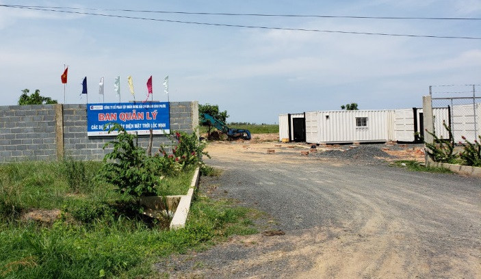 Dịa điểm xây dựng Nhà máy điện mặt trời Lộc Ninh 3 tại xã Lộc Tấn, huyện Lộc Ninh, tỉnh Bình Phước