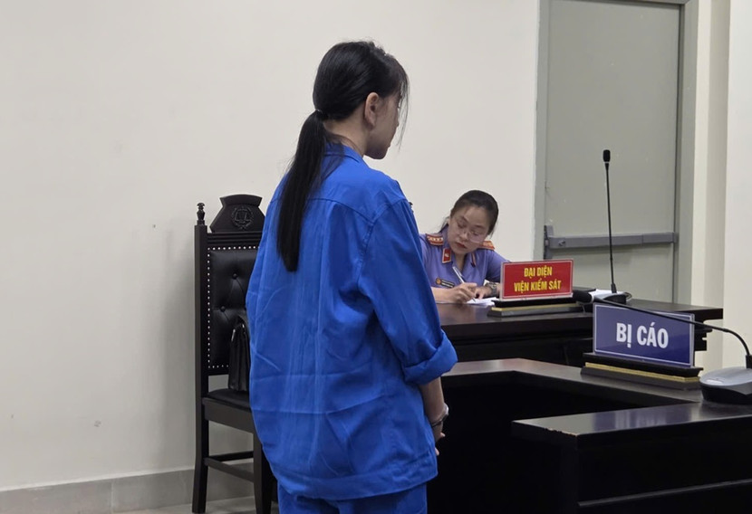 Nguyễn Thị Thanh Phương bị đưa ra xét xử tại phiên tòa