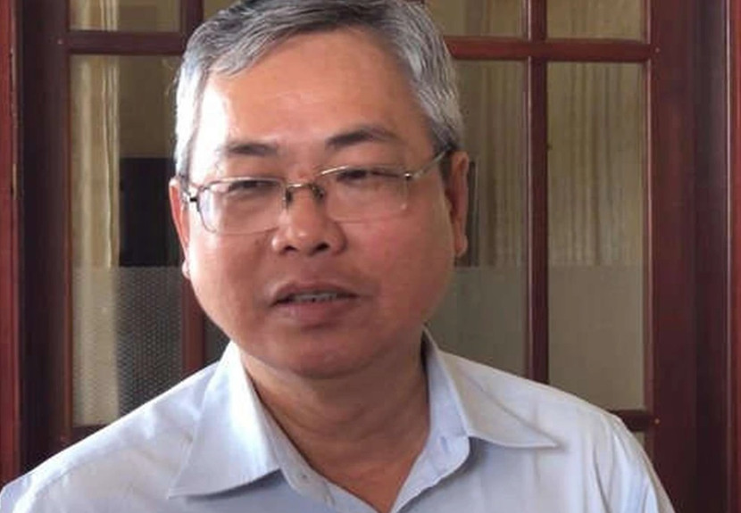 Bị can Nguyễn Việt Trí - cựu Giám đốc Sở TN-MT An Giang.