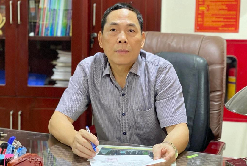 Bị can Hoàng Quốc Hùng - cựu Giám đốc Trung tâm LLTP Quốc gia Bị can Hoàng Quốc Hùng - cựu Giám đốc Trung tâm LLTP Quốc gia