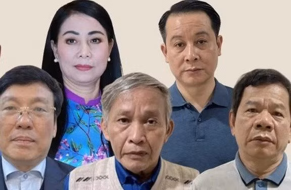 Nhóm cựu Bí thư, Chủ tịch tỉnh trong vụ án Hậu "pháo"