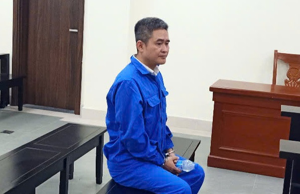 Bị cáo Nguyễn Văn Cường bị đưa ra xét xử tại tòa