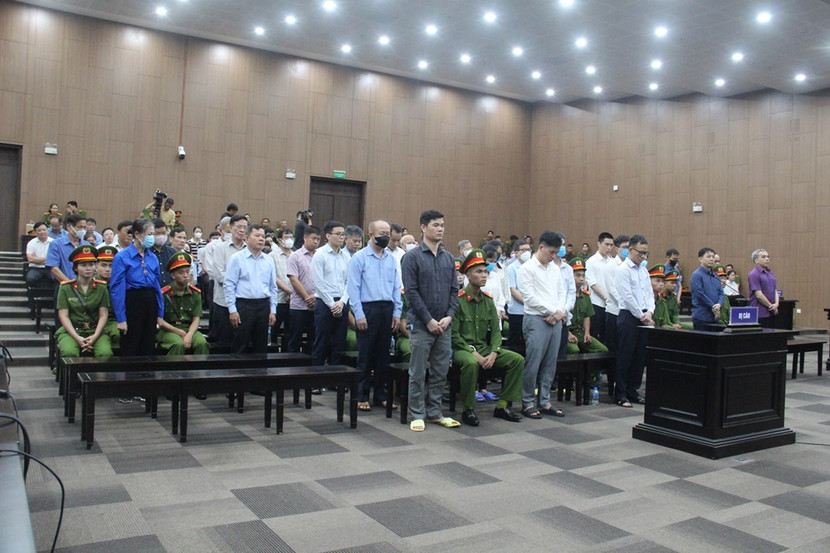 Các bị cáo trong vụ án Các bị cáo trong vụ án