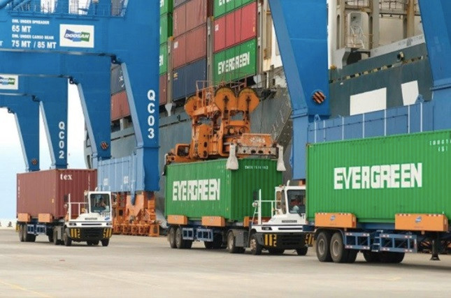 Hàng hóa thông quan tại Chi cục Hải quan Cảng 2 (ảnh Minh họa)