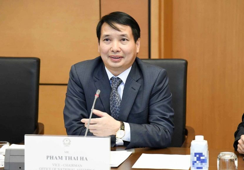 Bị cáo Phạm Thái Hà - cựu Phó chủ nhiệm Văn phòng Quốc hội.