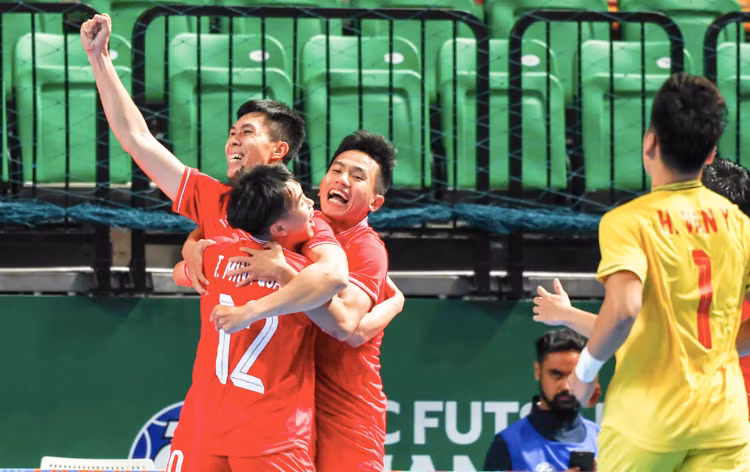 Tuyển futsal nam Việt Nam xếp hạng 33 thế giới, thứ 3 Đông Nam Á