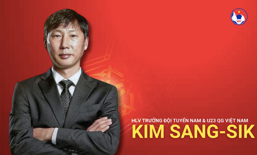 Ông Kim Sang-sik dẫn dắt ĐT Việt Nam từ 1-5-2024 đến 31-3-2026