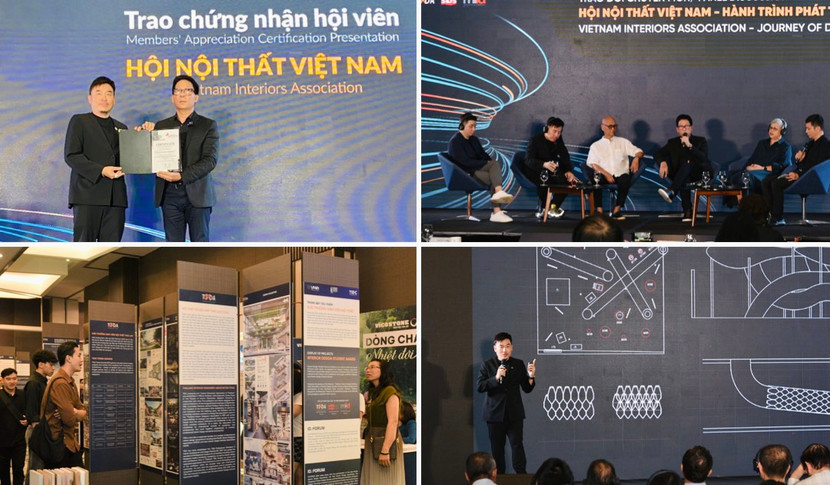 Chuỗi sự kiện ID.Forum sôi động với toạ đàm trao đổi chuyên môn, kết nạp thành viên, trưng bày tác phẩm, trao giải thưởng thiết kế nội thất...