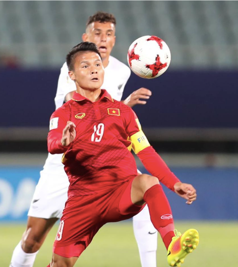 U20 Việt Nam (áo đỏ) trong trận hòa lịch sử New Zealand tại World Cup U20-2017 U20 Việt Nam (áo đỏ) trong trận hòa lịch sử New Zealand tại World Cup U20-2017