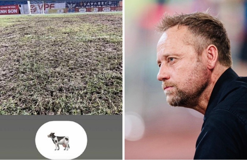 HLV Polking chê mặt cỏ sân Hà Tĩnh sau khi cùng CLB Công Hà Nội làm khách tại vòng 12 V-League 2024/25 HLV Polking chê mặt cỏ sân Hà Tĩnh sau khi cùng CLB Công Hà Nội làm khách tại vòng 12 V-League 2024/25