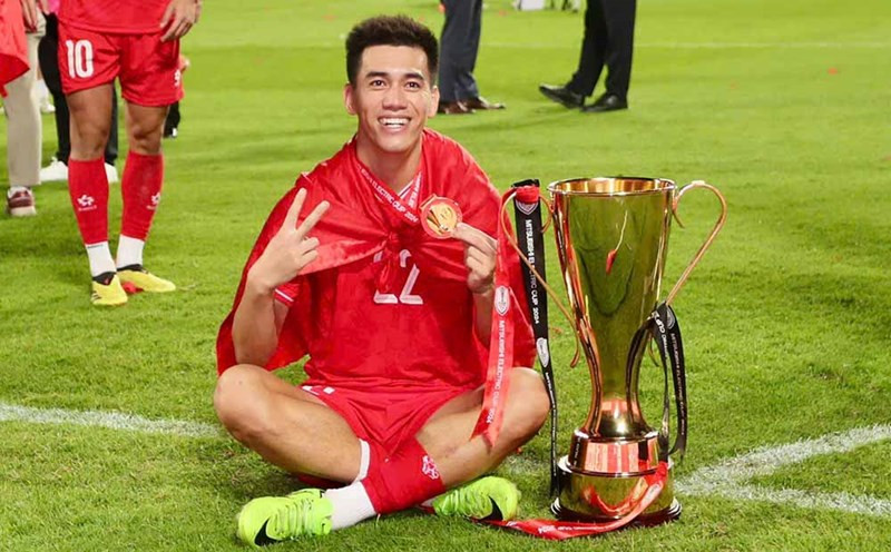 Tiền đạo Nguyễn Tiến Linh có cơ hội lớn giành danh hiệu Quả bóng vàng nam Việt Nam