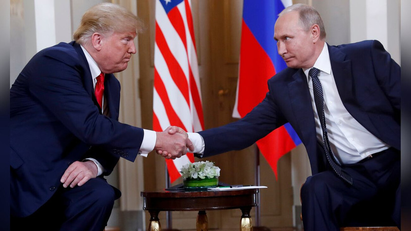 Tổng thống Donald Trump và Valdimir Putin trong một cuộc gặp hồi tháng 6-2018