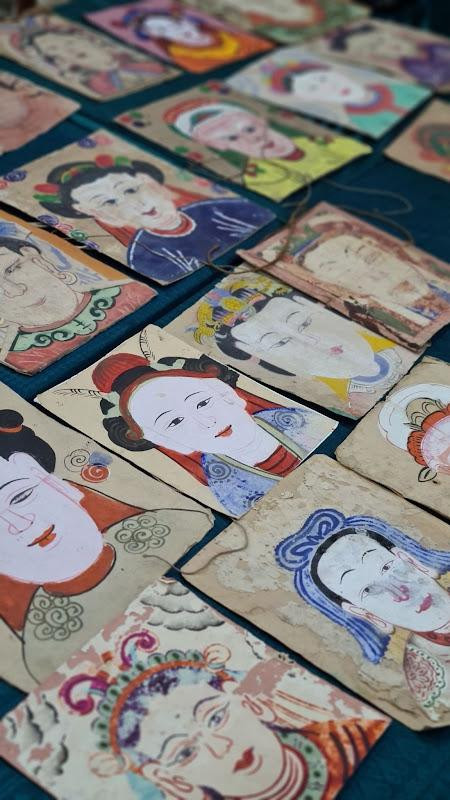 Những bức tranh Đạo giáo về các vị nữ thần Những bức tranh Đạo giáo về các vị nữ thần