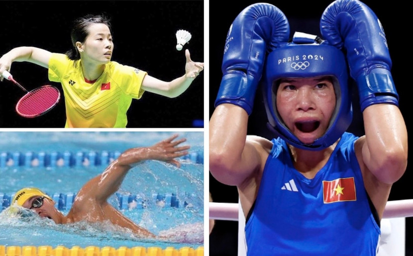 Hà Thị Linh (phải) tranh tài vòng 1/8, Huy Hoàng và Thuỳ Linh ra quân trận đầu Hà Thị Linh (phải) tranh tài vòng 1/8, Huy Hoàng và Thuỳ Linh ra quân trận đầu