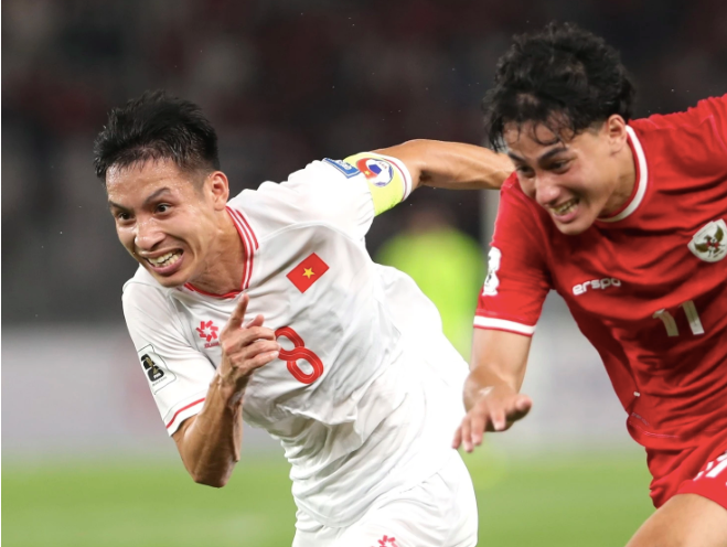 Tuyển Việt Nam và Indonesia đua song mã tranh tấm vé vào vòng loại thứ ba World Cup 2026