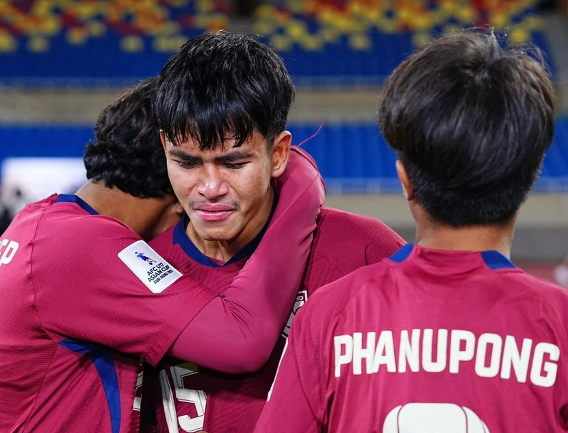 Thái Lan thua ngược Ả Rập Xê Út, sớm bị loại khỏi giải châu Á và phá sản tham vọng giành vé dự World Cup U17-2025