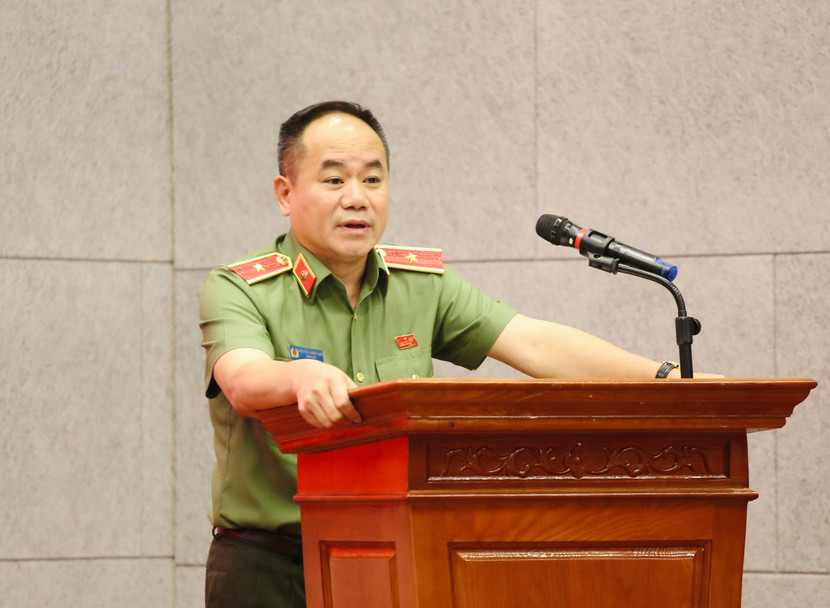 Thiếu tướng Nguyễn Thanh Tùng - Giám đốc CATP Hà Nội - tin tưởng CLB Công an Hà Nội sẽ tiếp tục gặt hái thành công, đáp ứng kỳ vọng của các cấp lãnh đạo và người hâm mộ