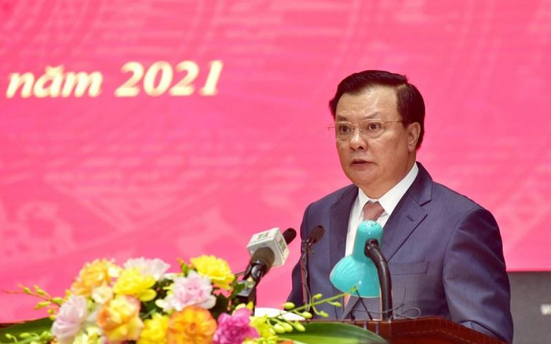 Bí thư Thành ủy Hà Nội Đinh Tiến Dũng Bí thư Thành ủy Hà Nội Đinh Tiến Dũng