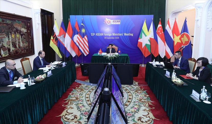 Việt Nam đã thể hiện vai trò tích cực của nước chủ trì Hội nghị Bộ trưởng Ngoại giao ASEAN 53 để điều phối hợp tác đa phương và bảo vệ lợi ích quốc gia ở Biển Đông