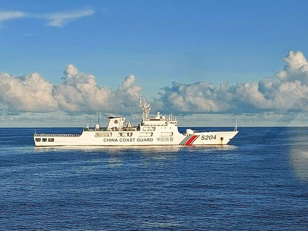 Tàu hải cảnh của Trung Quốc đang hoạt động trong vùng biển Natuna của Indonesia