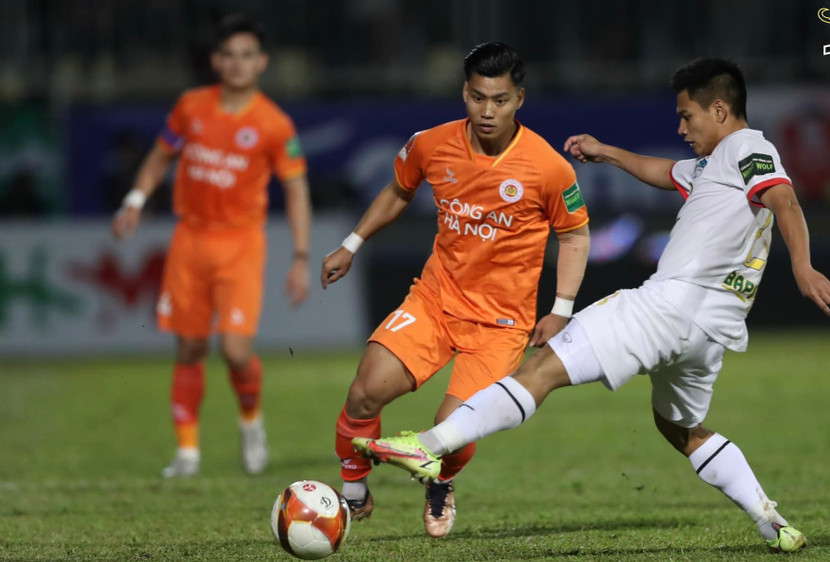 Văn Thanh cùng Công an Hà Nội FC tái đấu HAGL tại vòng 1 Cúp quốc gia 2023/24