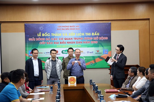 Các đội bóng bốc thăm chia bảng