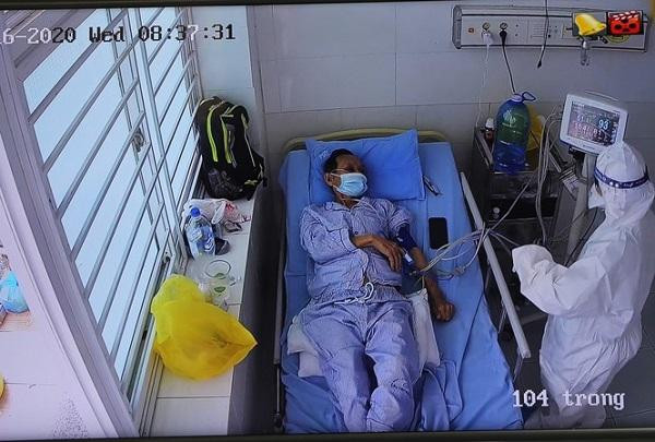 BN1405 diễn biến nặng được các bác sĩ nỗ lực điều trị