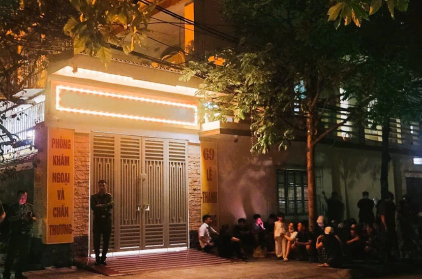 Phòng khám tư nơi xảy ra vụ việc nữ bệnh nhân tử vong bất thường