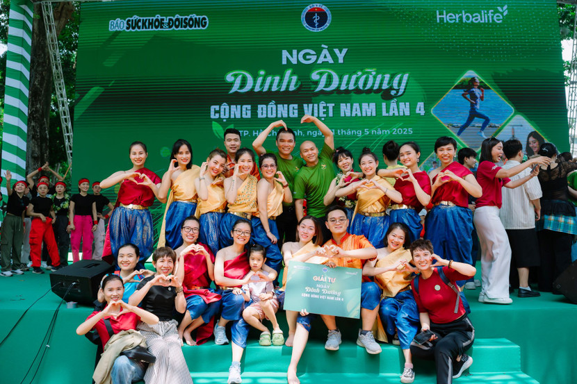 Một sự kiện tại “Ngày dinh dưỡng cộng đồng Việt Nam” lần 4