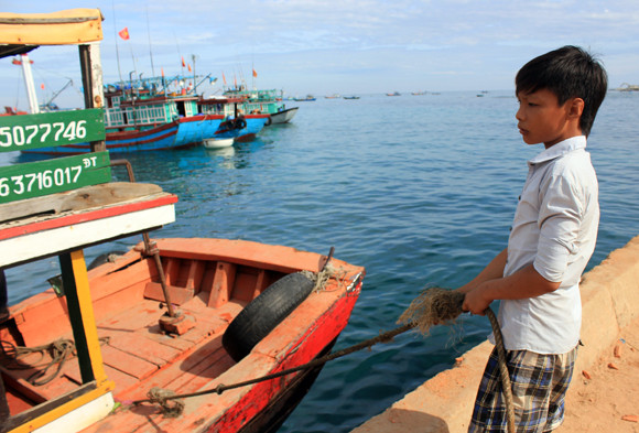 Nhịp sống hối hả trên quê hương Hải đội Hoàng Sa ảnh 5