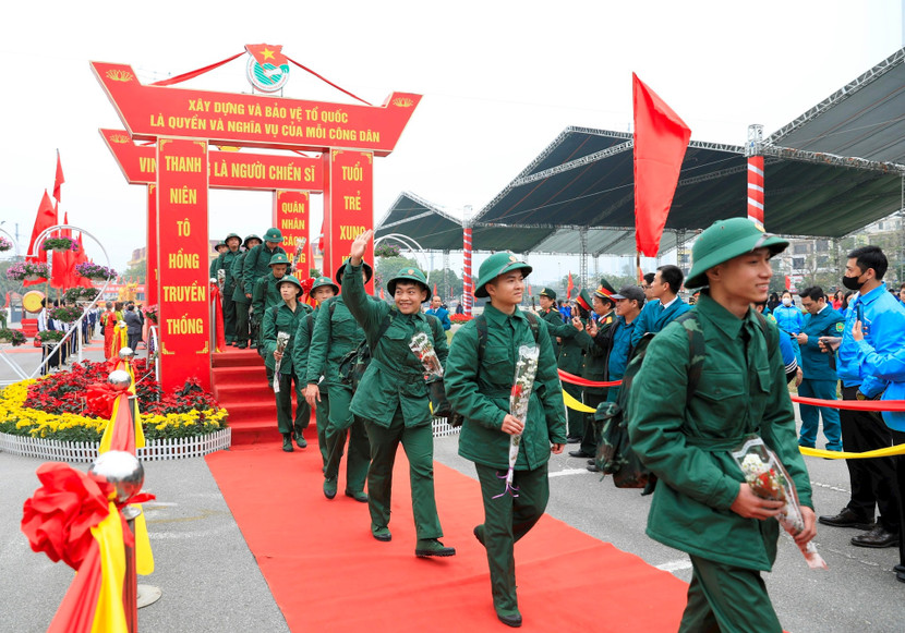 Sôi động ngày hội tòng quân tại Thủ đô Hà Nội Sôi động ngày hội tòng quân tại Thủ đô Hà Nội