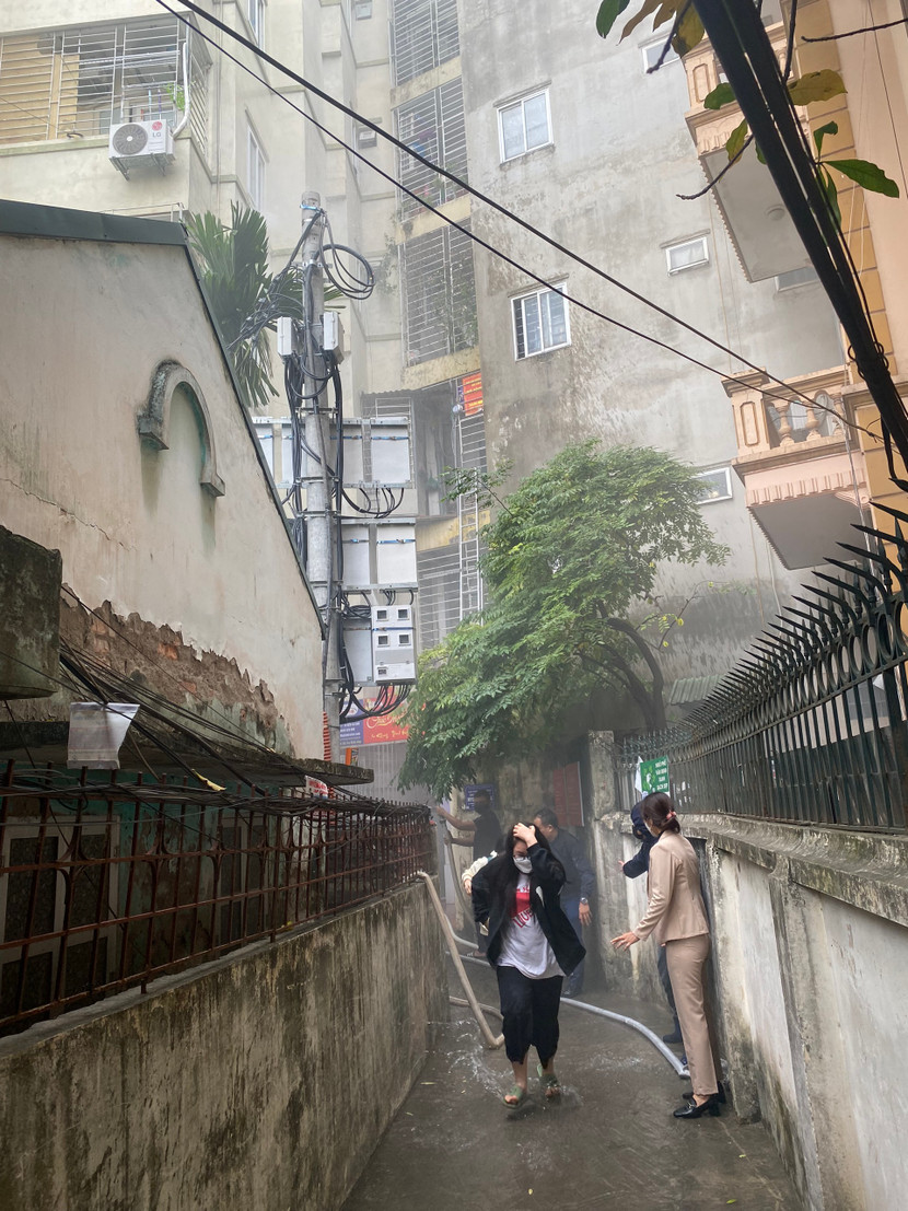 Công tác chữa cháy và cứu nạn cứu hộ được triển khai nhanh chóng