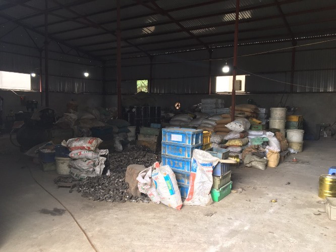 Cơ sở gia công phụ tùng nghi giả nhãn hiệu YAMAHA