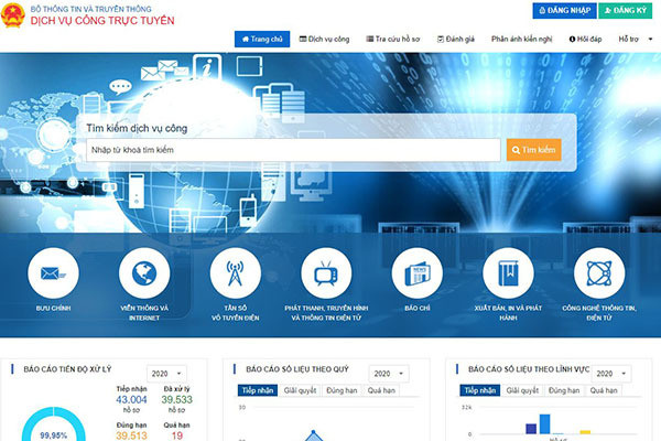 Có thể đăng ký tên định danh bằng hình thức trực tuyến