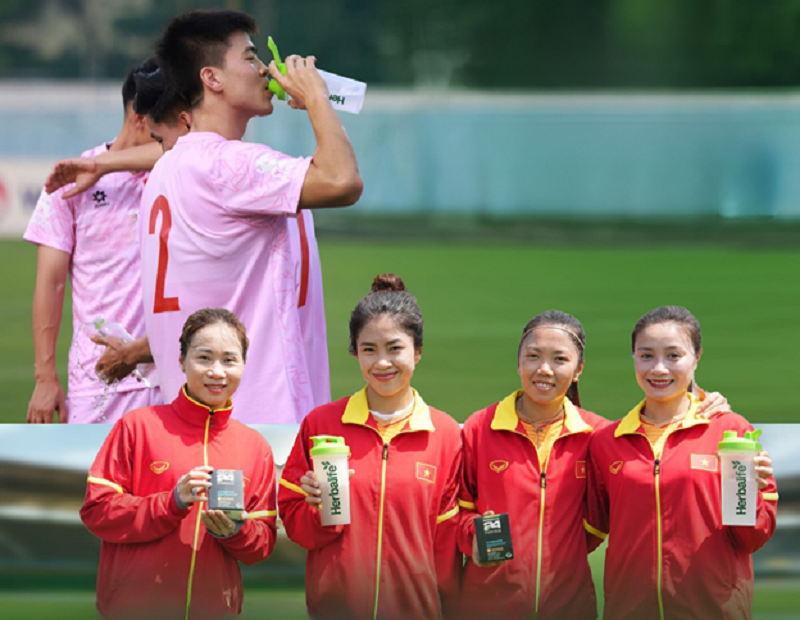 Herbalife là đối tác chiến lược của các đội tuyển bóng đá quốc gia Việt Nam