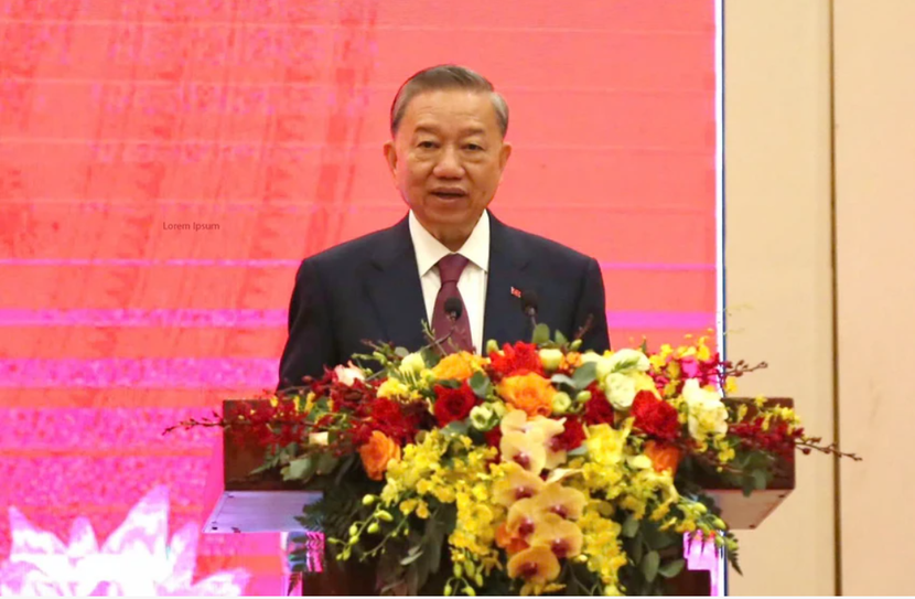 Tổng Bí thư, Chủ tịch nước Tô Lâm phát biểu tại buổi họp báo