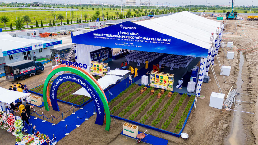Khởi công xây dựng nhà máy sản xuất thực phẩm của PepsiCo Foods tại tỉnh Hà Nam