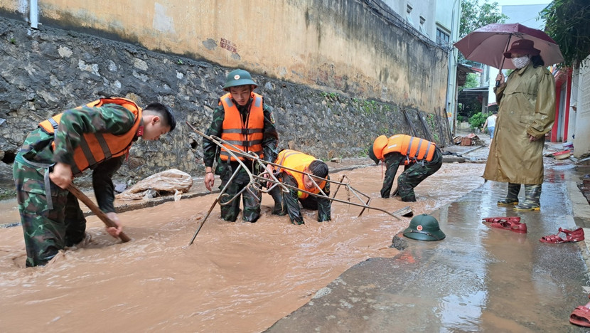 Sơn La bị ảnh hưởng nặng nề bởi mưa lũ sau cơn bão số 2 Sơn La bị ảnh hưởng nặng nề bởi mưa lũ sau cơn bão số 2