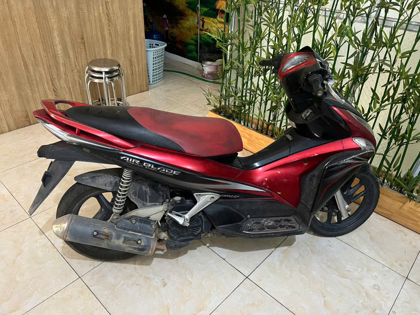 Chiếc xe máy đối tượng Nguyễn Dũng Thành cùng đồng bọn trộm cắp được