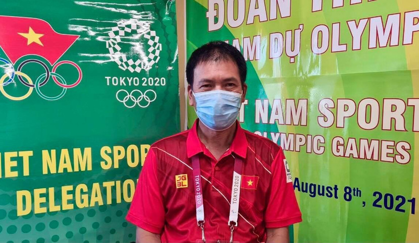 Trưởng đoàn thể thao Việt Nam Trần Đức Phấn