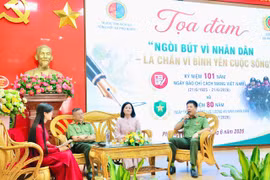 Ngòi bút vì nhân dân – Lá chắn vì bình yên cuộc sống