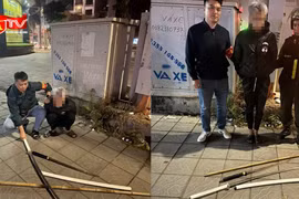 Lực lượng 141 phát hiện các đối tượng mang hung khí đi "giải quyết" mâu thuẫn